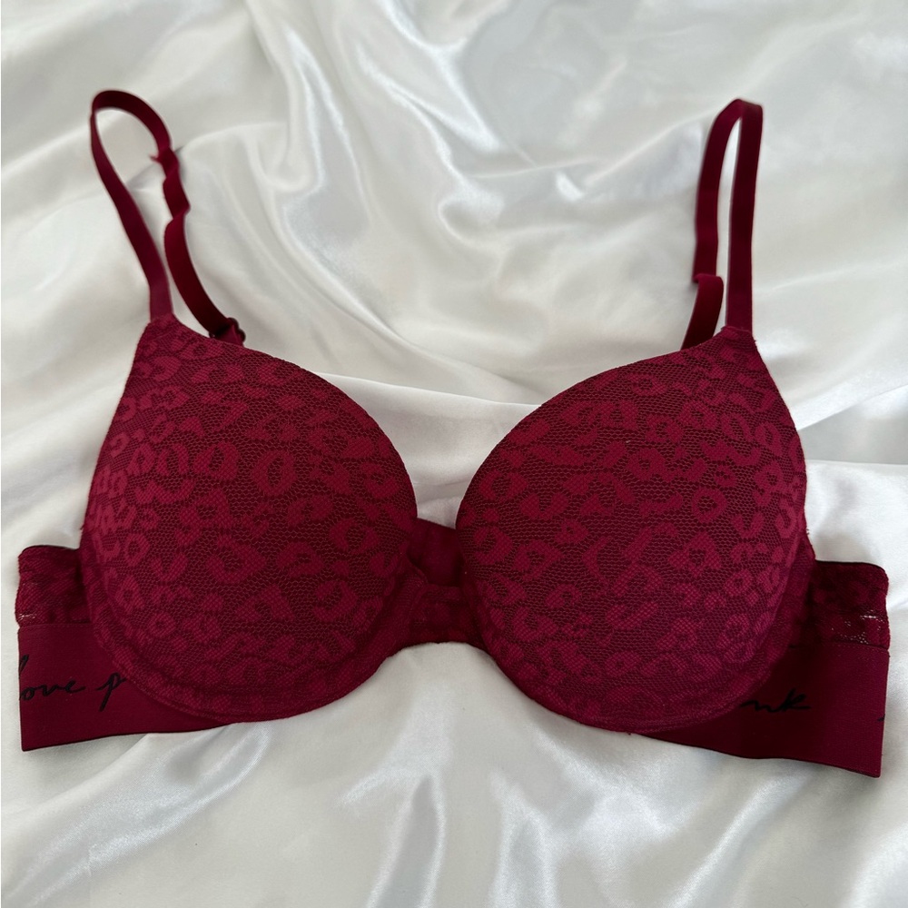Pink wear everywhere push up bra